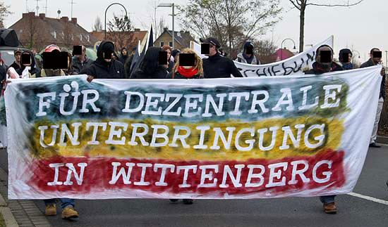 Demo am 14.11.09 in Wittenberg